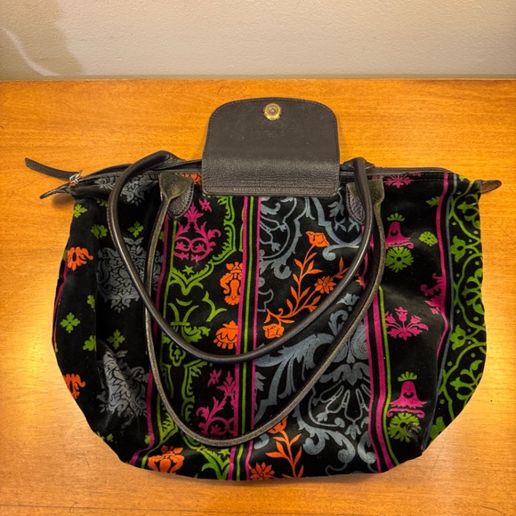 Rare velvet Longchamp Le Pliage - Picture 7 of 7